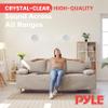 Pyle 5.25 Wireless 2-Way Ceiling Speaker, Dual Channel Stereo from One Speaker, Indoor or Outdoor Use, Weatherproof Bluetooth Speakers with Easy Installation, Stain-Resistant Grill, 200W Peak Power view 3