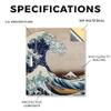 Carbon Fiber Tablet Skin Compatible with BOOX Go Color 7 (2024) - Great Wave of Kanagawa - Premium 3M Vinyl Protective Wrap Decal Cover - Easy to Apply | Crafted in The USA by MightySkins view 2