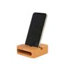 Creative Gifts International Beechwood Square Phone Amplifier | Oval Opening | Acoustic Sound Amplifier | Wooden Smartphone Stand | Natural Finish | Desktop Accessory view 1