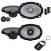 Alpine Next-Generation R-Series R2-S69C 6"x9" 2-Way Component Speakers and R2-S69 6"x9" 2-Way Coaxial Speakers view 1