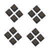 BELLIFFY 16pcs Quick Release Hot Shoe Mount Bracket for Camera Flash Threaded Adapter and Design Easy to Install for Photography Accessories view 1