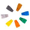 CIYODO 100pcs Plastic Network Cable Boots Cover Mixed Connect Plug Cap Protector for Cable Head view 1