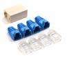 CIYODO 100pcs Plastic Network Cable Boots Cover Mixed Connect Plug Cap Protector for Cable Head view 4