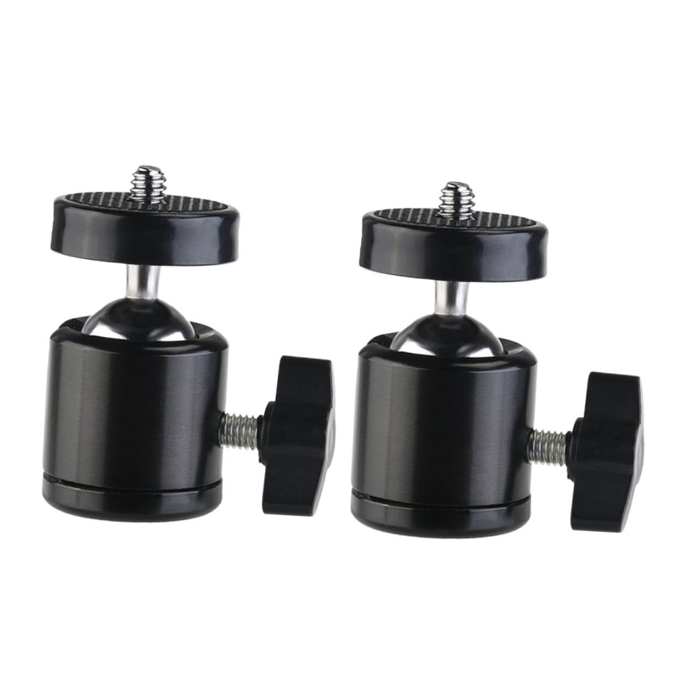 BESPORTBLE 2pcs Tripod Hot Shoe Mount Swivel for Cameras Monitors Led Lights and Lights Construction Load