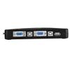 Mtlavishness USB 2.0 KVM Switcher 4 Port VGA Manual Switch Box Video Sharing Adapter High Speed Data Transmission Stable Performance Support Widescreen Display 1920 * 1440 (4 People) view 3