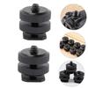 FELTECHELECTR 4pcs Hot Shoe Mount Adapter for Camera Mounts Flash Holder Tripod Screw Replacement for DSLR Camcorder view 3