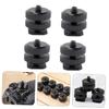FELTECHELECTR 4pcs Hot Shoe Mount Adapter for Camera Mounts Flash Holder Tripod Screw Replacement for DSLR Camcorder view 4