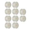 10 Pcs Speaker Inductor Coil Frame Plastic Round Bobbin Crossover Wire Coil Spools Assembly Kit for Internal Speaker Parts view 3