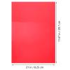 CHICAMPERA 6pcs PVC Light Diffuser Film Filter Sheets for Led Lights Classroom Filters Photography Gels Photo Strobe Flash Memory Albums Scrapbooks view 2