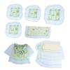 CAXUSD 7pcs Lace Computer Cover Set Butterfly Pattern Dust Protector for Desktop Monitor Keyboard and Accessories Reusable Lightweight Material Office view 1