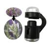 PLAFOPE Phone Microscope with LED Light Clip Magnifier Lens for Jewelry Coins Stamps Antiques Portable Easy to Attach Black view 4