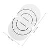 BESTonZON Vinyl Record Accessories White Vinyl Slipmat Dust Mitt Record Cleaning Kit Static Products Cleaner Accessories Dust Removal Preservation Gripper view 2