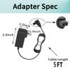 12.6V Charger for Ofuzzi Winny Cyber 1000 1200 Pro Terrain 10 HTA56 Cordless Robotic Pool Vacuum Cleaner Power Adapter Cord view 3