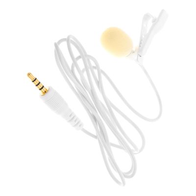 Yardwe Clip Microphone for Phone Mini Lavalier Lapel Mic Small Microphone for Recording Compatible Meetings Videos