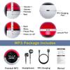 64GB MP3 Player for Kids,MP3 Player with Bluetooth 5.0, Mini Monster Ball Music Player, Supports Speaker, FM Radio, Recording, and Pedometer Functions, Comes with Headphones and Lanyard view 4