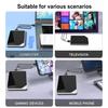 ShuoArmor 2.5" External Hard Drive Enclosure USB 3.0 to SATA III (6Gbps), Tool-Free for SSD/HDD 7-9.5mm - Compatible with Windows/Mac/PS5/Xbox (Black) view 2