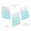 CAXUSD 2Pcs Gradient Pink Mint Silicone Keyboard Protector Cover Keyboard Skin Compatible with Easy to Clean for Daily Use view 3