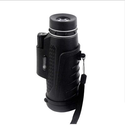 Portable Binoculars High Power Zoom Monocular Telescope, Fully Versatile Coated Optical Glass Lens + Phone Clip+Tripod