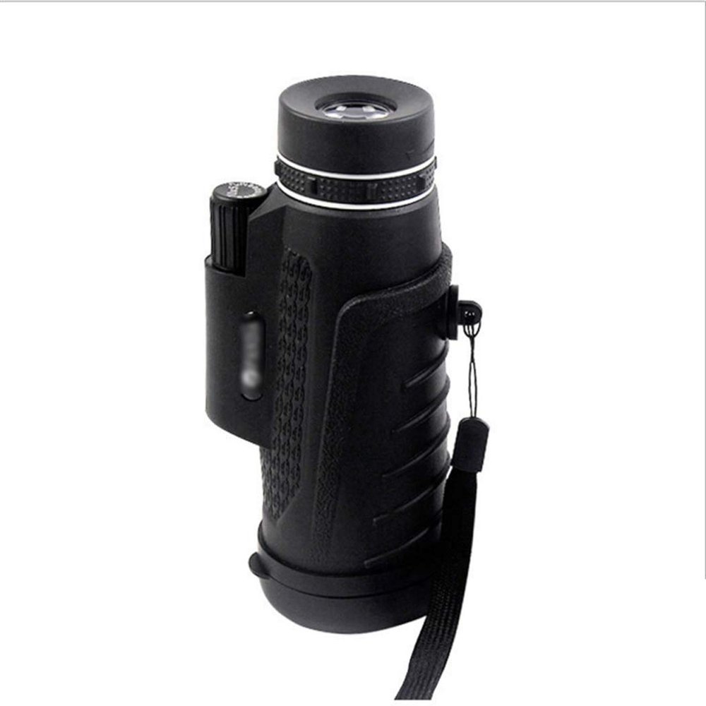 Portable Binoculars High Power Zoom Monocular Telescope, Fully Versatile Coated Optical Glass Lens + Phone Clip+Tripod