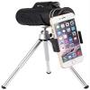Portable Binoculars High Power Zoom Monocular Telescope, Fully Versatile Coated Optical Glass Lens + Phone Clip+Tripod view 3