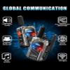 Global POC Walkie Talkies Unlimited Range radios Long Distance Portable AM FM Two Way Radios 1000 Miles Fast Handheld Radios with Enhanced Antenna for Outdoor & Emergency & Construction. (6) view 2