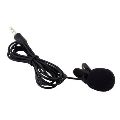 Yardwe Clip Microphone for Laptop Mini Wireless Microphone Jack for Teaching and Meetings