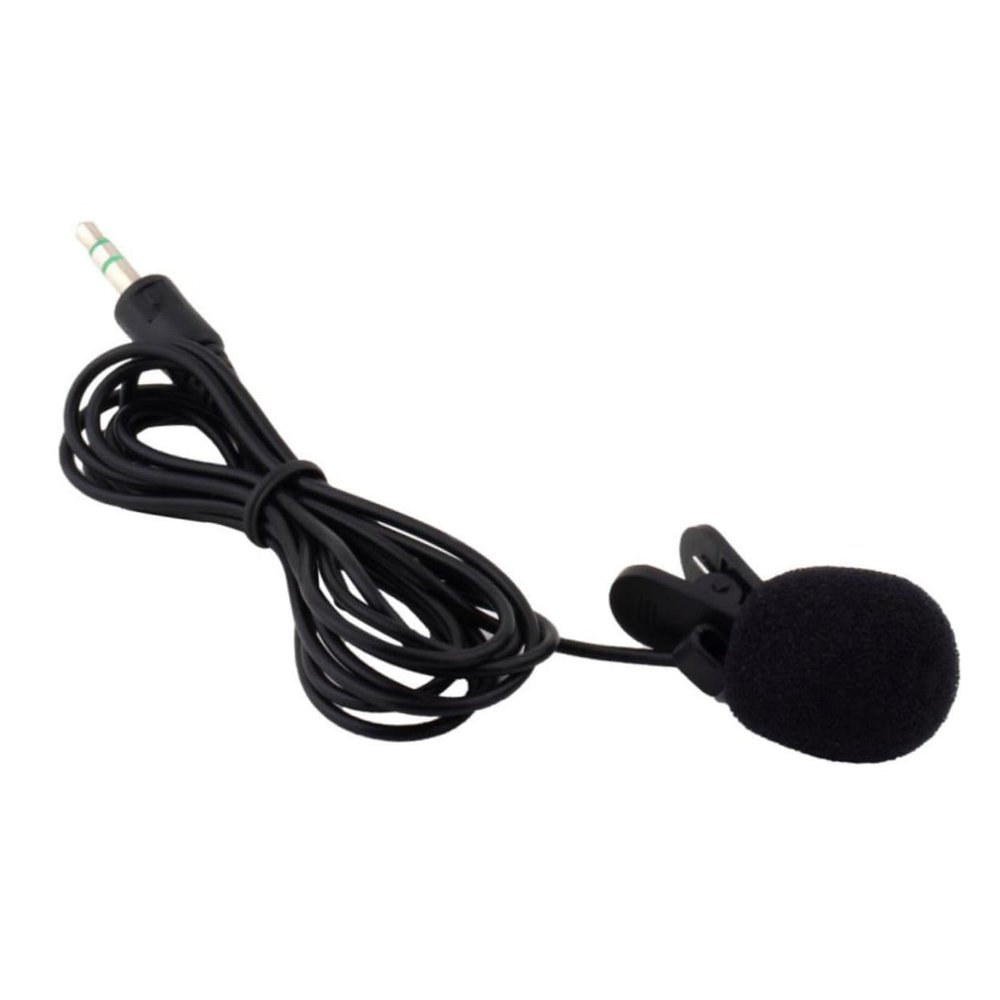 Yardwe Clip Microphone for Laptop Mini Wireless Microphone Jack for Teaching and Meetings