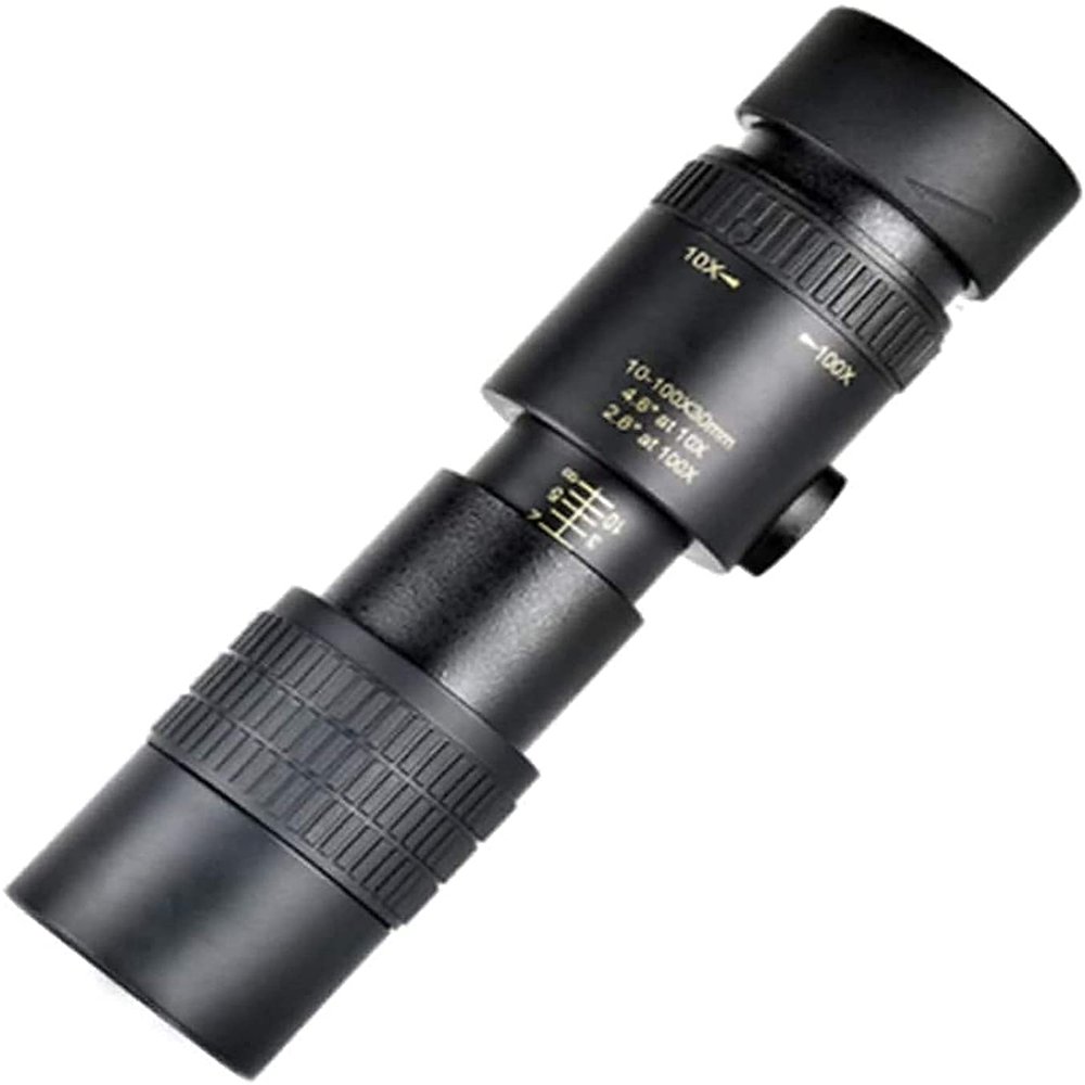Monocular Telescopes 4K 10 300X40mm Telephoto Zoom Monocular Telescope Monocular Telescope with Phone Holder and Tripod for Travel Bird Watching Concerts Football Matches