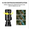 Monocular Telescopes 4K 10 300X40mm Telephoto Zoom Monocular Telescope Monocular Telescope with Phone Holder and Tripod for Travel Bird Watching Concerts Football Matches view 2