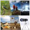 Monocular Telescopes 4K 10 300X40mm Telephoto Zoom Monocular Telescope Monocular Telescope with Phone Holder and Tripod for Travel Bird Watching Concerts Football Matches view 3