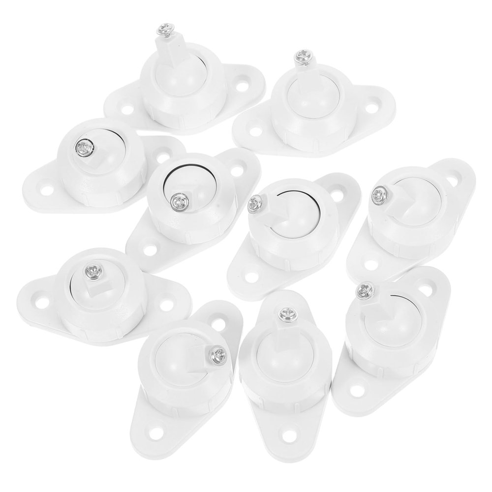 WOONEKY 10pcs Security Wall Mount Bracket Bracket for Sensors Wall Mounted Alarm Detector Mount No Drill Home Office Use