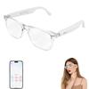 Smart Glasses, AI Bluetooth Glasses for Women/Men with 144 Language Instant Translation & Interpretation, Blue Light Filtering Photochromic Transition Lenses, Touch Control and Voice Control view 1