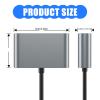 PD60W Fast Chrging USB C Ethernet Adapter 4 in 1 Converter Gigabit Networking Connection for Laptops and Tablets view 2