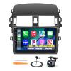 4+64GB Android Car Stereo for Toyota Corolla 2009 2010 2011 2012 2013 Android Auto, 9-Inch Touch Screen Car Radio Wireless Carplay with DSP/BT/WiFi/EQ/Mirror Link/GPS+Backup Camera view 1