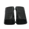 Black Dual 6"x9" Saddlebags Speakers Lids Compatible for Harley Touring CVO Road King Road Glide Electra Glide Street Glide Ultra Classic 1993-2013 view 2