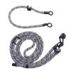Alomejor Camera Lanyard Fit, Camera Strap Secure Attachment with Polyester Material for ONE X4, Pocket 3, Action 5 Photography Strap (Black White) view 2