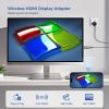 Hokone Wireless HDMI Transmitter and Receiver, 4K Decode 1080P Output, Video Audio Streaming Adapter view 2