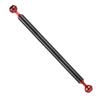 Yornimir Carbon Fiber Underwater Float Arm, 1-inch Dual Ball Buoyancy Arm for Underwater Camera Tray, Video Light & Strobe for Scuba Diving Photography & Videography (Red, 12 inches) view 4