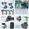 FeiyuTech SCORP MINI-3 Combo AI Tracking Camera Gimbal,All-in-One 3-Axis Stabilizer with Vertical Shooting,Bluetooth&Cable Control,Max 4.41 lbs,for Sony Canon Nikon Panasonic Fujifilm DJI GoPro iPhone view 2
