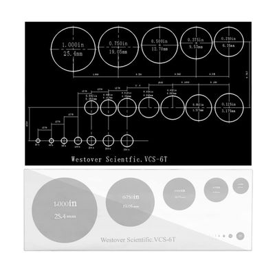 JOEBO Microscope Kit 0.01 Mm Microscope Glass Ruler Calibration Ruler DIV=0.01mm Microscope Measurement Microscope Lens Adapters(A)