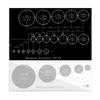 JOEBO Microscope Kit 0.01 Mm Microscope Glass Ruler Calibration Ruler DIV=0.01mm Microscope Measurement Microscope Lens Adapters(A) view 1