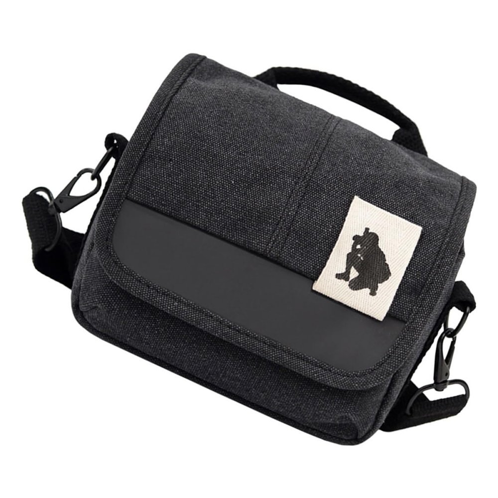 TEHAUX Camera Case Shoulder Strap Pad Outdoor Dslr Camera Bag Sling Pouch Protector for Travel Black