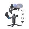 FeiyuTech SCORP Mini 3 Pro Camera Gimbal with AI Tracker,Detachable Remote Handle All in One Camera Stabilizer,for Sony/Canon/Nikon/Gopro11/DJI Action 5 pro/iPhone 16,Payload 4.4lbs,Bluetooth Control view 1