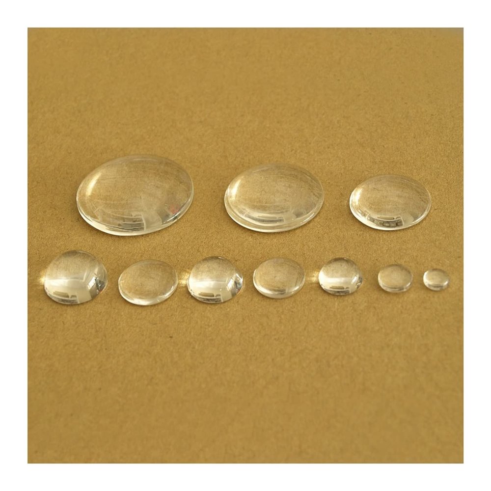 Microscope Kit Diameter 6mm~40mm High Power LED Lens Condenser Stage Lens Microscope Lens Adapters(D30F18H12)