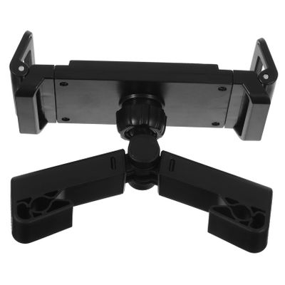 ERINGOGO Tablet Holder for Backseat Adjustable and Retractable Mount for Universal Tablet and Phone Holder Black