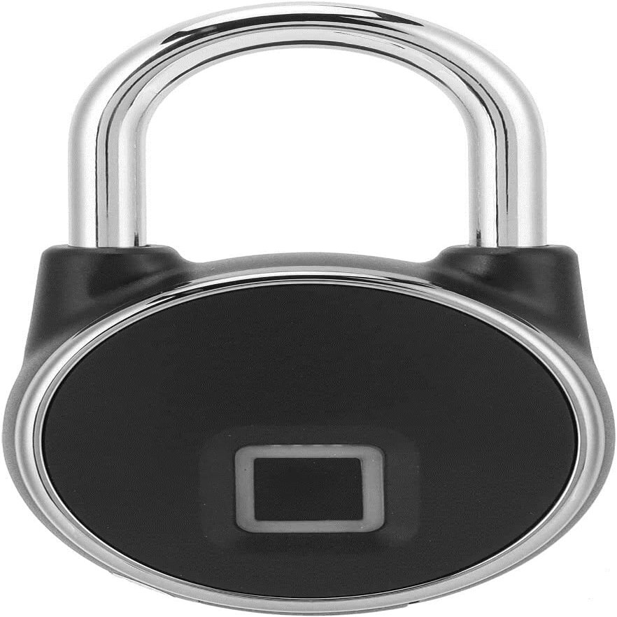 Bike Lock Smart Fingerprint Padlock, EPB9rrt Lock for Cabinets for Bicycles for Warehouses