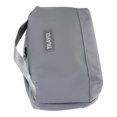 Alipis Large Capacity Electronics Organizer Pouch Waterproof Cable Management Bag for Travel Accessories Compatible with Phone and Tablet Grey