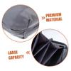 Alipis Large Capacity Electronics Organizer Pouch Waterproof Cable Management Bag for Travel Accessories Compatible with Phone and Tablet Grey view 3