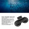 Alomejor 1inch Double Ball Mount, Aluminum Fish Finder Mount, 360 Rotation Secure Connection with 2 AMPS Round Plates view 4