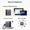 UGREEN NAS DH4300 Plus 4-Bay Desktop NASync, Support Capacity 120TB, Remote Access, AI Photo Album, Beginner Friendly System, 8GB LPDDR4X RAM, 2.5GbE, 4K HDMI, Network Attached Storage(Diskless) view 4
